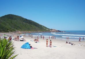Praia do Rosa lado norte